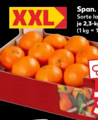 Kaufland XXL Clementinen Angebot