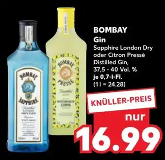 Kaufland Bombay Sapphire Gin Angebot