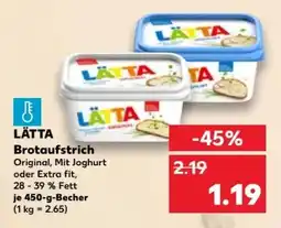Kaufland Lätta Brotaufstrich Angebot