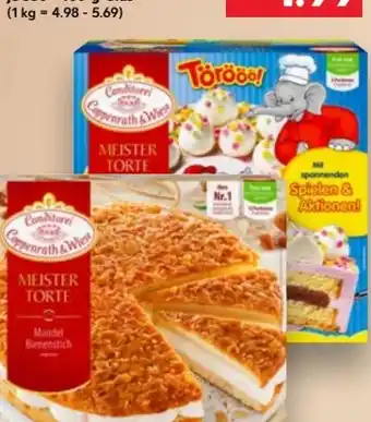 Kaufland Coppenrath & Wiese Meister Torte Angebot