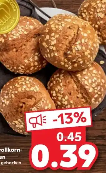 Kaufland Kaufland Bäckerei Dinkelvollkornbrötchen Angebot