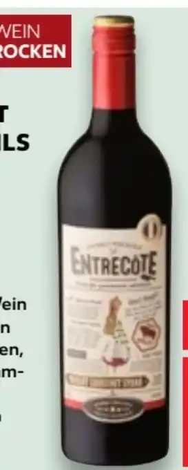 Kaufland Weingut Gourmet Père & Fils Entrecôte Merlot Cabernet Syrah Angebot