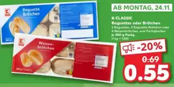 Kaufland K-Classic Baguette Angebot