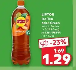 Kaufland Lipton Ice Tea Angebot