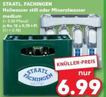 Kaufland Staatl. Fachingen Heilwasser Angebot