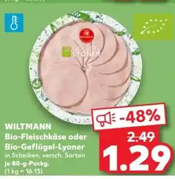 Kaufland Wiltmann Bio Fleischkäse Angebot