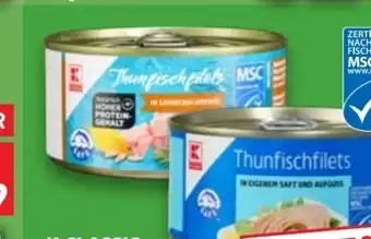 Kaufland K-Classic Thunfischfilet Angebot