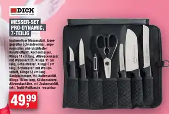 Handelshof DICK MESSER-SET PRO-DYNAMIC, 7-TEILIG Angebot