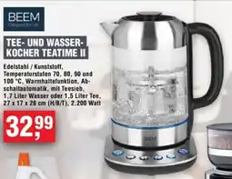 Handelshof BEEM TEE- UND WASSER- KOCHER TEATIME II Angebot
