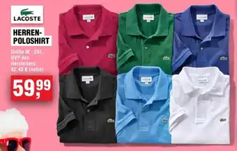 Handelshof LACOSTE HERREN- POLOSHIRT Angebot