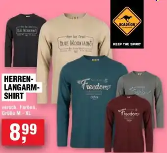 Handelshof ROADSIGN HERREN- LANGARM- SHIRT Angebot
