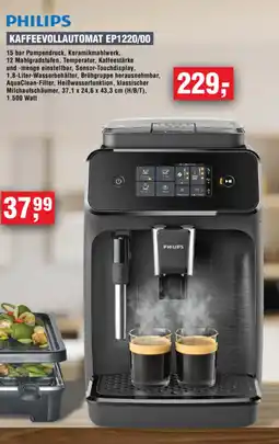 Handelshof PHILIPS KAFFEEVOLLAUTOMAT EP1220/00 Angebot