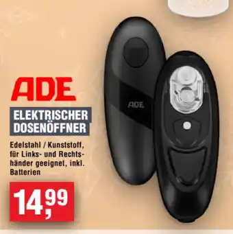 Handelshof ADE ELEKTRISCHER DOSENÖFFNER Angebot