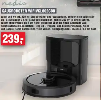 Handelshof nedio SAUGROBOTER WIFIVCL002CBK Angebot