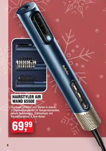 Handelshof BaByliss HAIRSTYLER AIR WAND 6550E Angebot