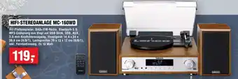 Handelshof Lenco HIFI-STEREOANLAGE MC-160WD Angebot