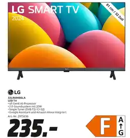 MediaMarkt Lg 32lr60006la led tv Angebot