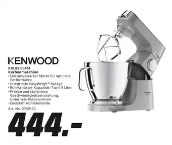 MediaMarkt Kenwood kvl85.004si küchenmaschine Angebot