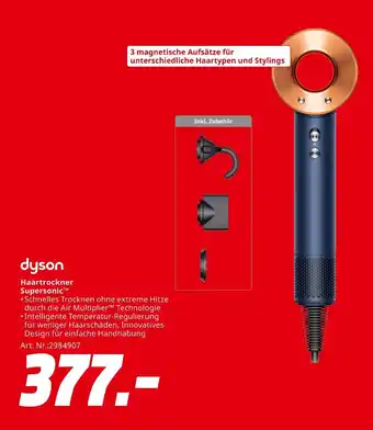 MediaMarkt Dyson haartrockner supersonic Angebot