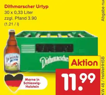Netto Marken-Discount Dithmarscher urtyp Angebot