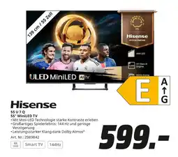 MediaMarkt Hisense 55 u 7 q 55 miniled tv Angebot