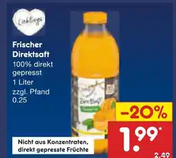 Netto Marken-Discount Frischer direktsaft Angebot