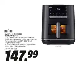 MediaMarkt Braun multifry 5 hf 5073i bk heißluftfritteuse Angebot