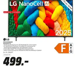 MediaMarkt Lg 50nano80a6b nanocell tv Angebot