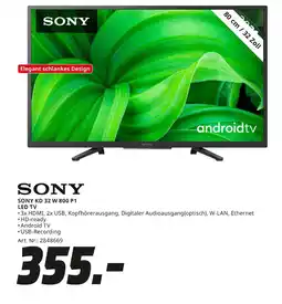 MediaMarkt Sony sony kd 32 w 800 p1 led tv Angebot