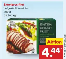 Netto Marken-Discount Entenbrustfilet Angebot