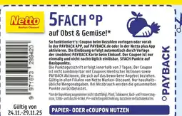 Netto Marken-Discount Payback 5fach °p Angebot
