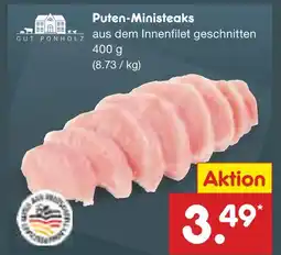 Netto Marken-Discount Gut ponholz puten-ministeaks Angebot