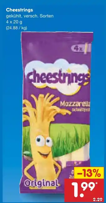 Netto Marken-Discount Cheestrings Angebot