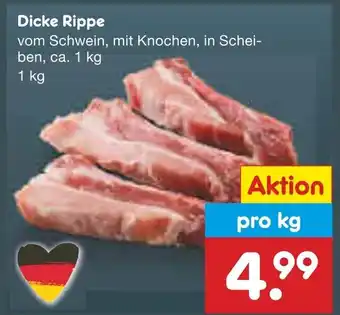 Netto Marken-Discount Dicke rippe Angebot