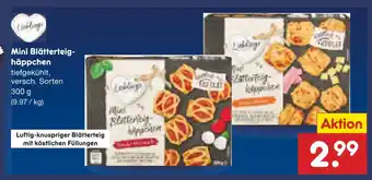 Netto Marken-Discount Mini blätterteig-häppchen Angebot