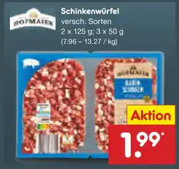 Netto Marken-Discount Rohmaier schinkenwürfel Angebot