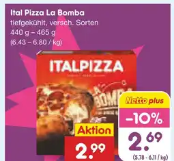 Netto Marken-Discount Italpizza la bomba Angebot
