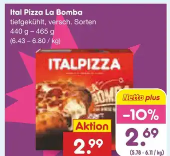 Netto Marken-Discount Italpizza la bomba Angebot