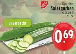 Edeka GUT & GÜNSTIG Salatgurken Angebot