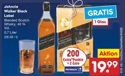 Netto Marken-Discount Johnnie walker black label Angebot