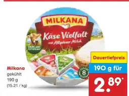 Netto Marken-Discount Milkana käse vielfalt Angebot