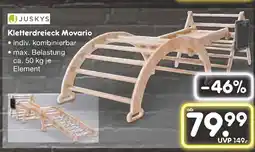 Netto Marken-Discount Juskys kletterdreieck movario Angebot