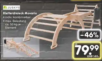 Netto Marken-Discount Juskys kletterdreieck movario Angebot