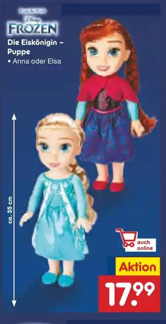 Netto Marken-Discount Disney frozen die eiskönigin - puppe anna Angebot