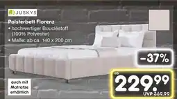Netto Marken-Discount Juskys polsterbett florenz Angebot