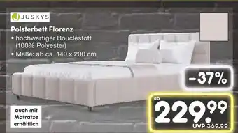 Netto Marken-Discount Juskys polsterbett florenz Angebot