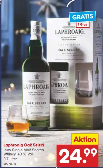 Netto Marken-Discount Laphroaig oak select Angebot