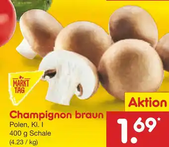 Netto Marken-Discount Markttag champignon braun Angebot