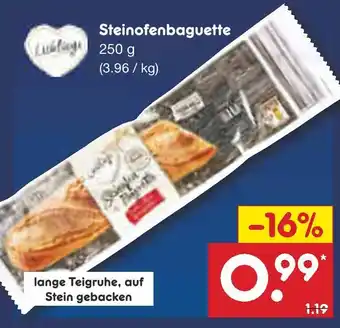 Netto Marken-Discount Lidl steinofenbaguette Angebot