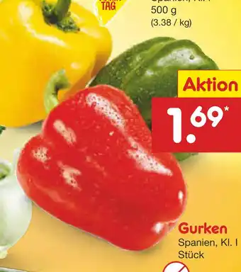 Netto Marken-Discount Gurken Angebot